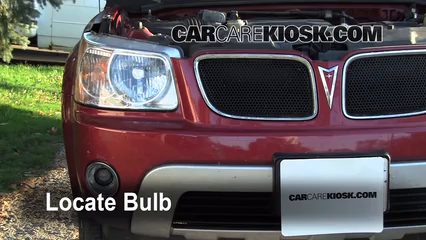 2006 Pontiac Torrent 3.4L V6 Lights Parking Light (replace bulb)